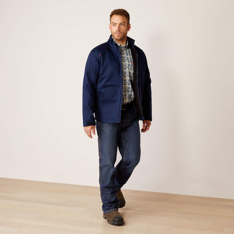 Ariat Men's FR Basic Insulated Jacket - Navy - 10052908-