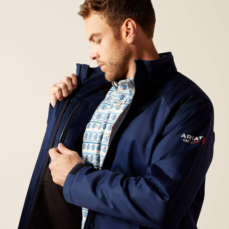 Ariat Men's FR Basic Insulated Jacket - Navy - 10052908-