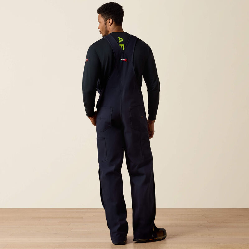 Ariat Men's FR Canvas Unlined Bib - Navy - 10034651-