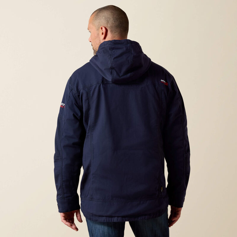 Ariat Men's FR DuraLight Cordura Canvas Jacket - Navy - 10037640-
