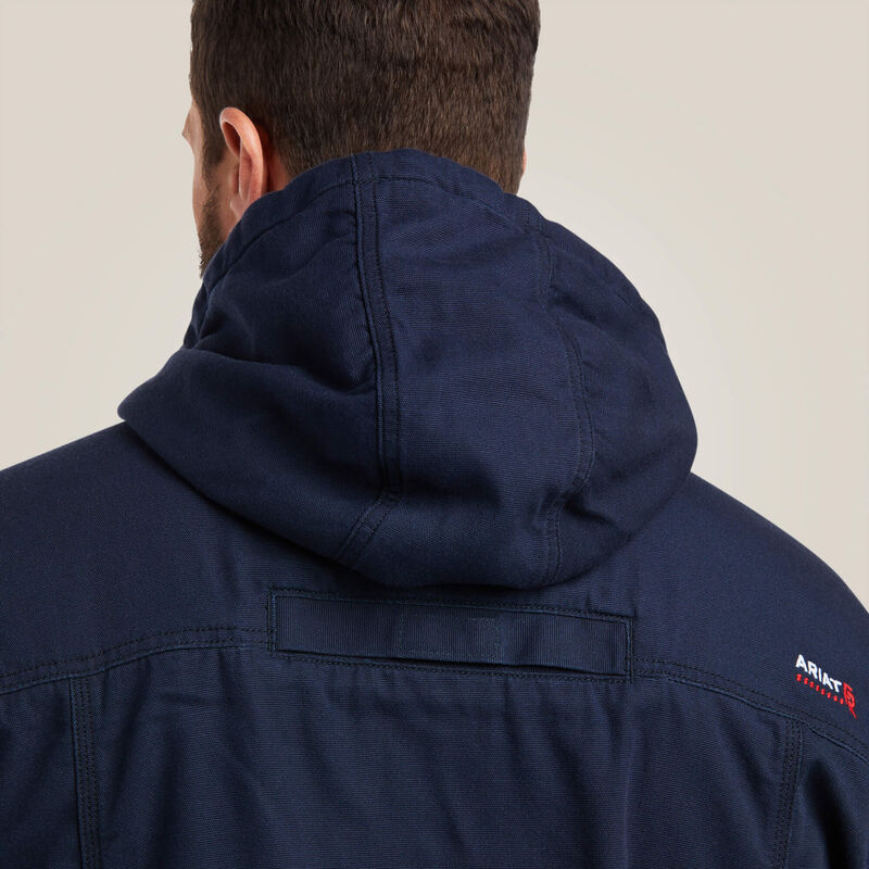 Ariat Men's FR DuraLight Cordura Canvas Jacket - Navy - 10037640-