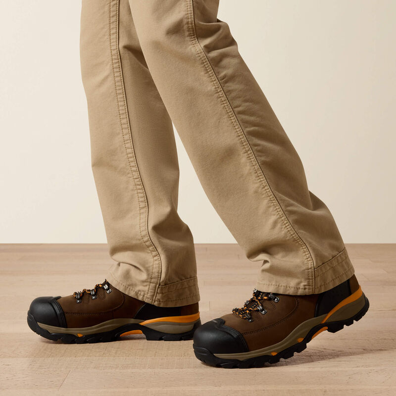 Ariat Mens FR M4 Relaxed Workhorse Boot Cut Pant - Khaki - 10017227-