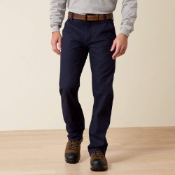 Ariat Mens FR M4 Relaxed Workhorse Boot Cut Pant - Navy fr,flame,fire,resistant,retardant,men,boy,mens,boys,bottoms,pant,pants,jean,jeans,work,uniform,slacks,dark,navy,blue,midnight,indigo