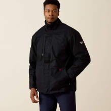 Ariat Mens FR Workhorse Insulated Jacket - Black men,mens,boy,boys,jacket,coat,hoodie,sweatshirt,sweater,zipper,zip,zip-up,black,dark