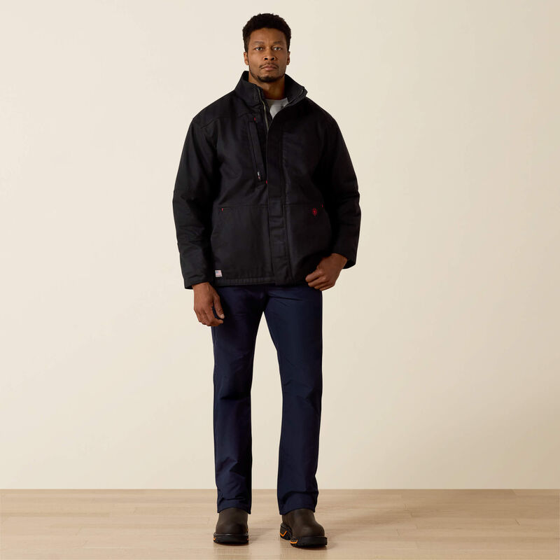 Ariat Men's FR Workhorse Insulated Jacket - Black - 10024028-
