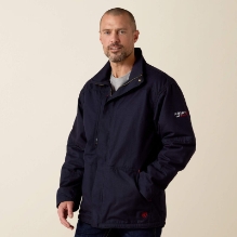 Ariat Mens FR Workhorse Insulated Jacket - Navy men,mens,boy,boys,jacket,coat,hoodie,sweatshirt,sweater,dark,blue,navy,midnight