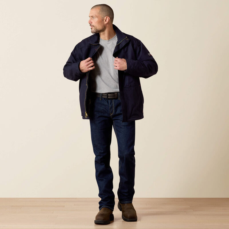 Ariat Men's FR Workhorse Insulated Jacket - Navy - 10032956-