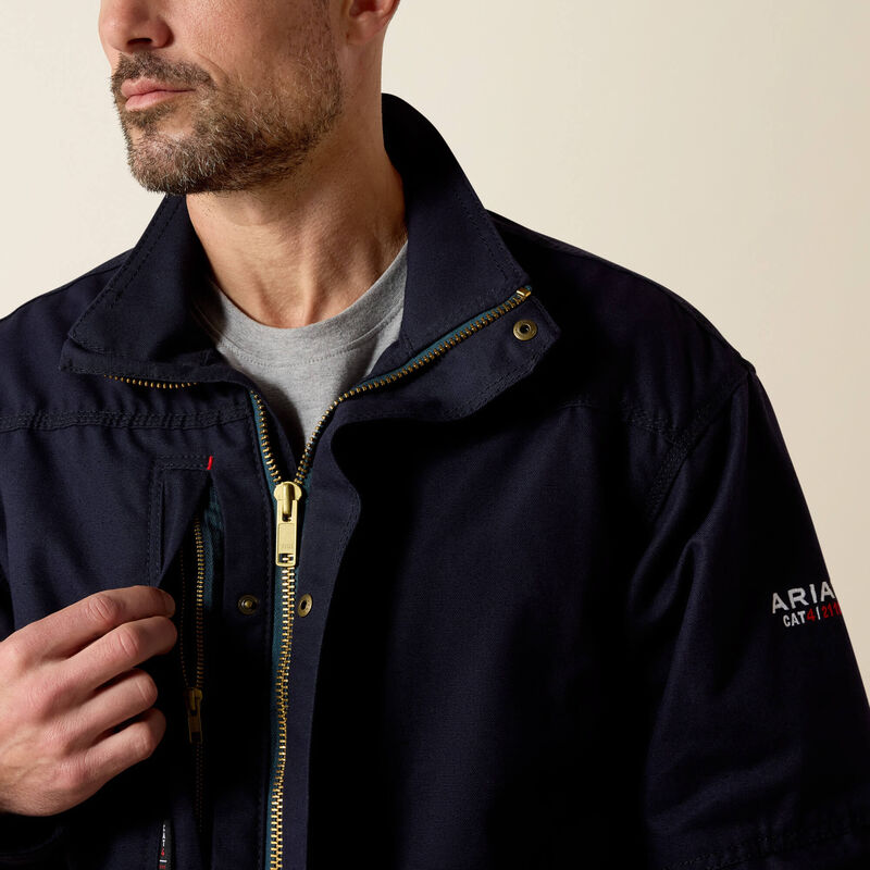 Ariat Men's FR Workhorse Insulated Jacket - Navy - 10032956-