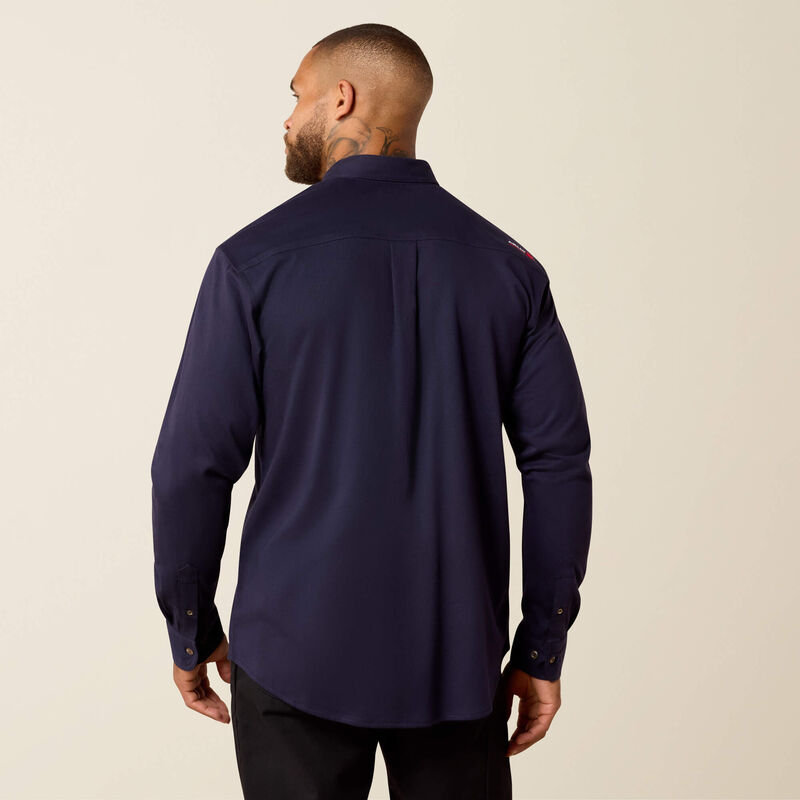 Ariat Mens FR Airified Work Shirt - Navy - 10071325-