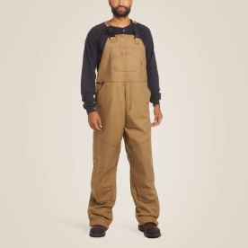 Ariat Mens FR Insulated Overall 2.0 Bib - Field Khaki