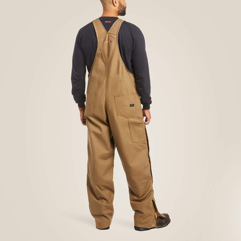 Ariat Mens FR Insulated Overall 2.0 Bib - Field Khaki - 10023459-