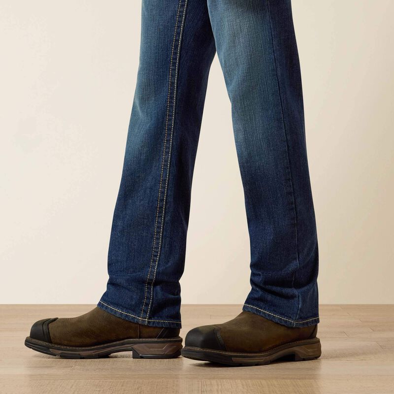 Ariat Mens FR M5 Straight DuraStretch Truckee Stackable Straight Leg Jean - Ryley - 10026004-