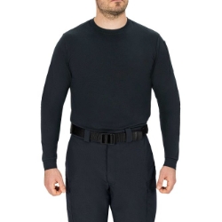 Blauer Mens Action Long Sleeve T-Shirt - Dark Navy men,mens,boy,boys,shirt,solid,uniform,crew,neck,henley,long,sleeve,tee,t-shirt,dark,navy,blue,midnight,indigo