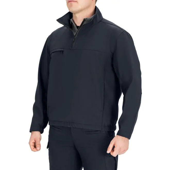 Blauer Mens Lightweight Softshell Fleece Pullover Jacket - Dark Navy - 4605-DNY-