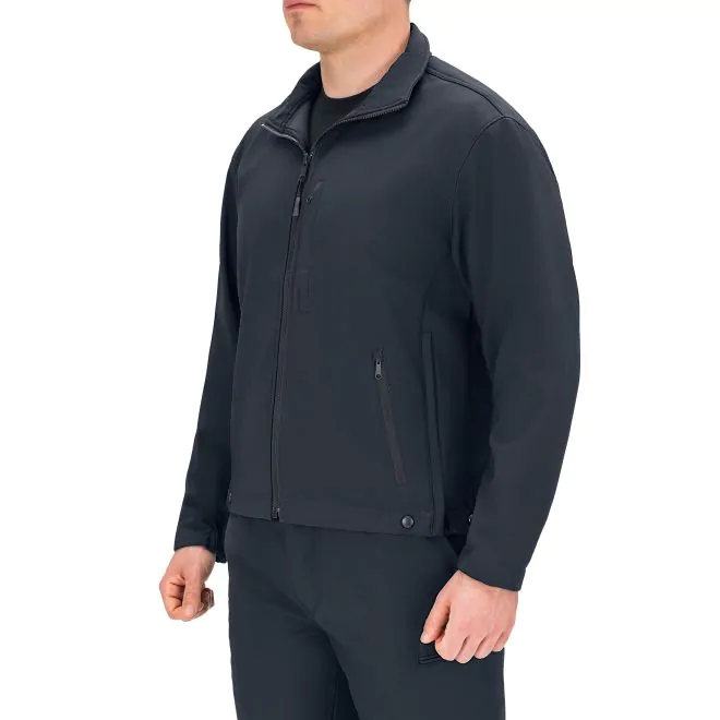 Blauer Mens Lightweight Softshell Fleece Zip Jacket - Dark Navy - 4665-DNY-