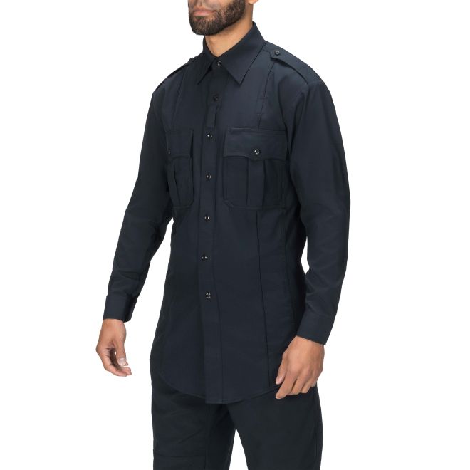 Blauer Mens Long Sleeve SuperShirt - Dark Navy - 8671-DNY-