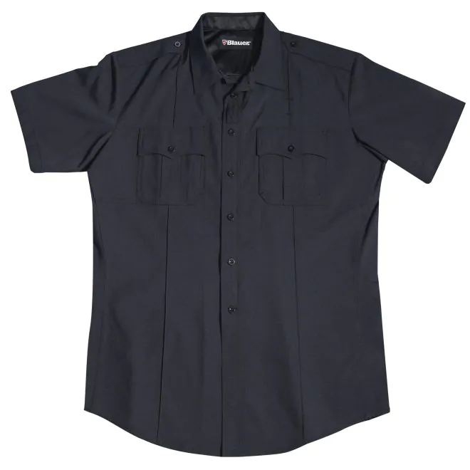 Blauer Men's Short Sleeve SuperShirt - Dark Navy - 8676-DNY-
