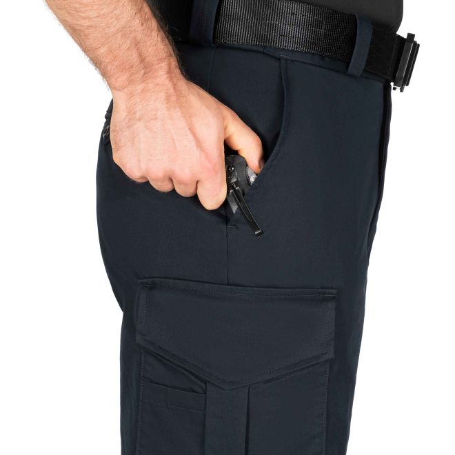 Blauer Mens StreetGear Flex Side Pocket Cotton Blend Pants - Dark Navy - 8810T-NY-