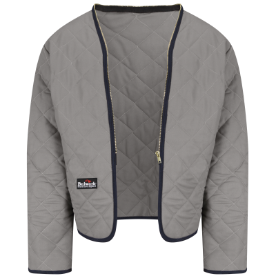 Bulwark Heavyweight FR Zip-In Modaquilt Jacket Liner - Grey
