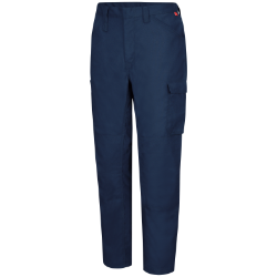 Bulwark Mens IQ Series Lightweight FR Pant - Navy FR,fire,flame,resistant,retardant,men,boy,mens,boys,pant,pants,uniform,work,dark,navy,blue,midnight