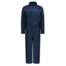 Bulwark Men's Excel FR ComforTouch Premium Insulated Coverall - Navy