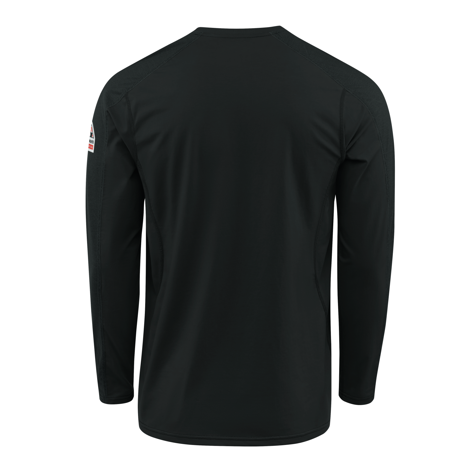Bulwark Mens Flex Knit Henley - Black - STL2BK-
