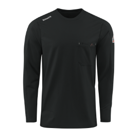 Bulwark Mens Flex Knit Tee - Black