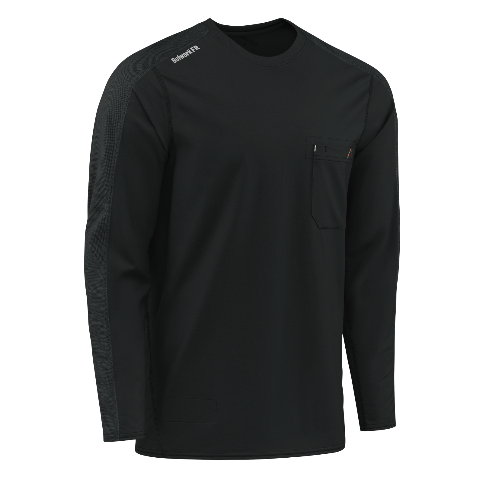 Bulwark Mens Flex Knit Tee - Black - STT2BK-