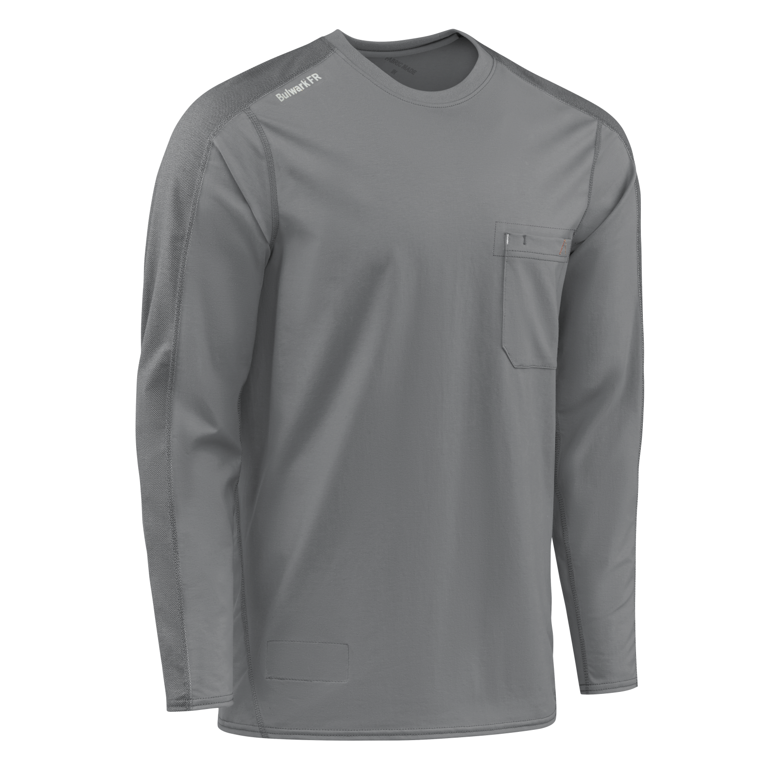Bulwark Mens Flex Knit Tee - Charcoal - STT2CH-