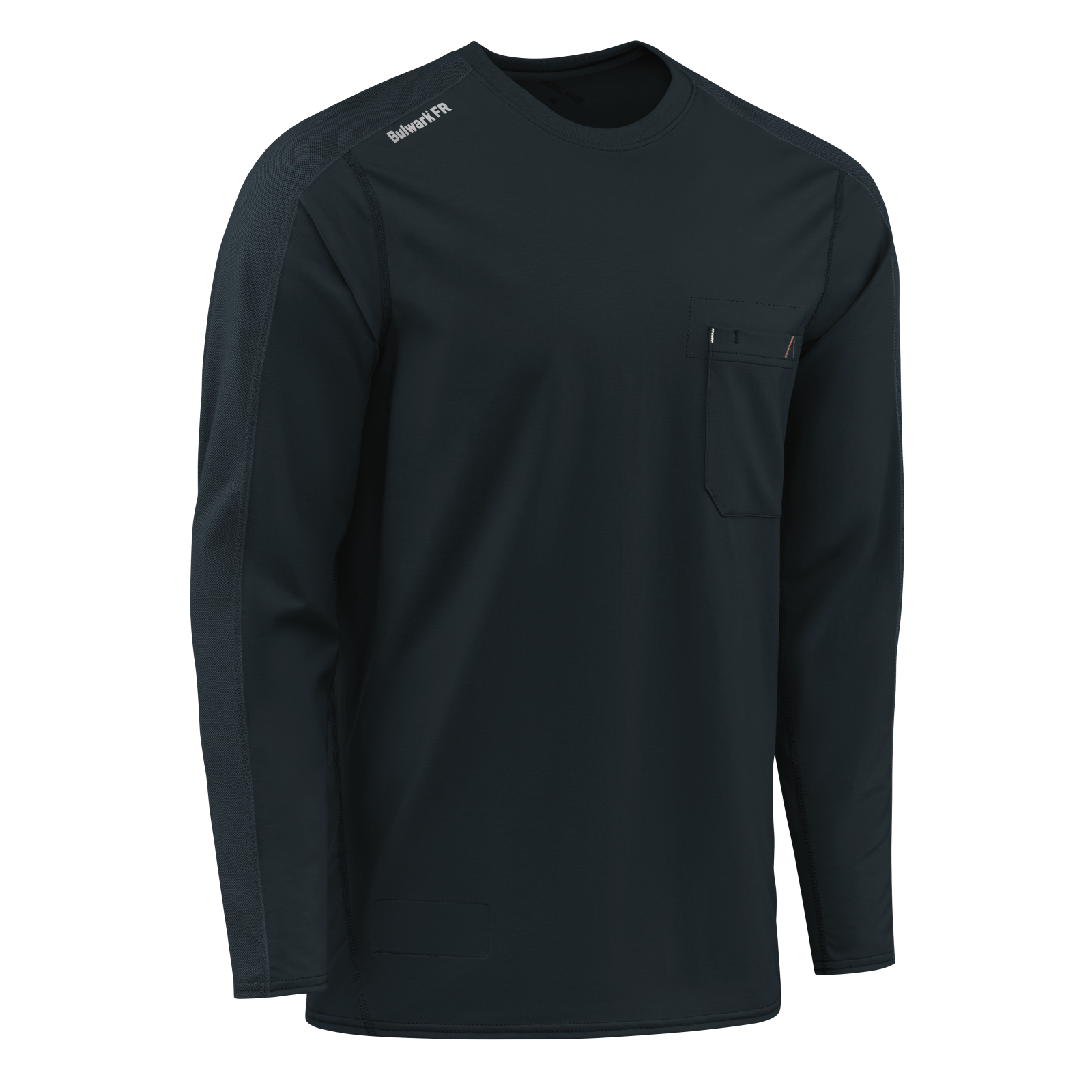 Bulwark Mens Flex Knit Tee - Navy - STT2NV-