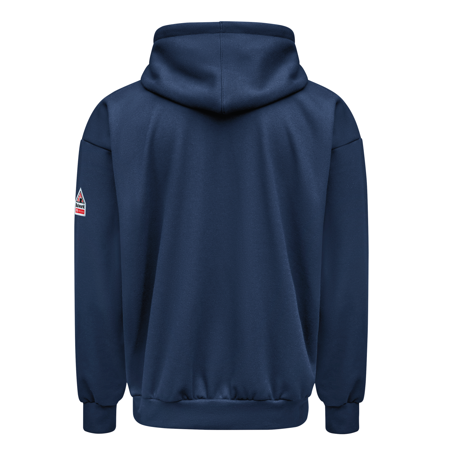Bulwark Men's Full Zip Hooded Fleece - Navy - SMZ8NV-
