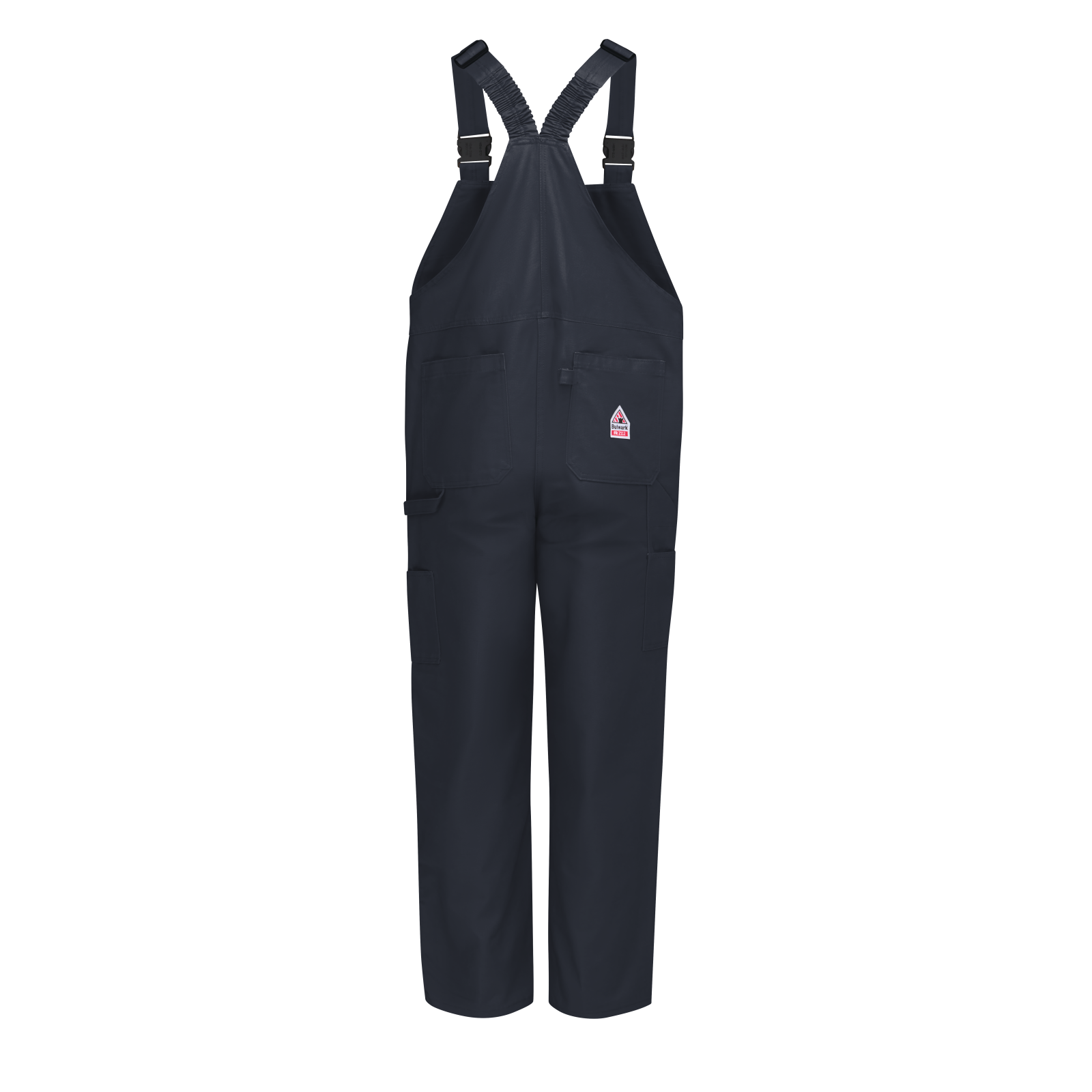 Bulwark Mens Heavyweight Excel FR Unlined Duck Bib Overall - Navy - BLF8NV-