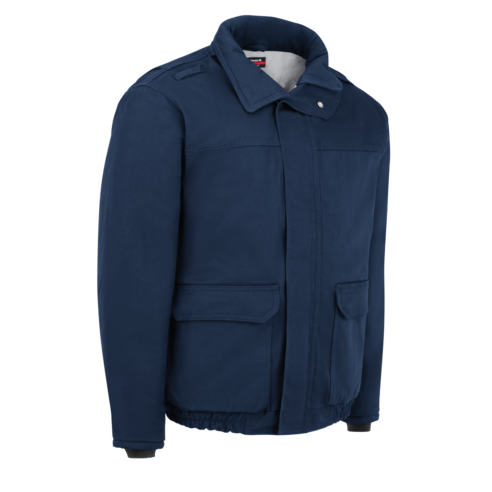 Bulwark Men's Heavyweight FR Insulated Bomber Jacket - Navy - JLR8NV-