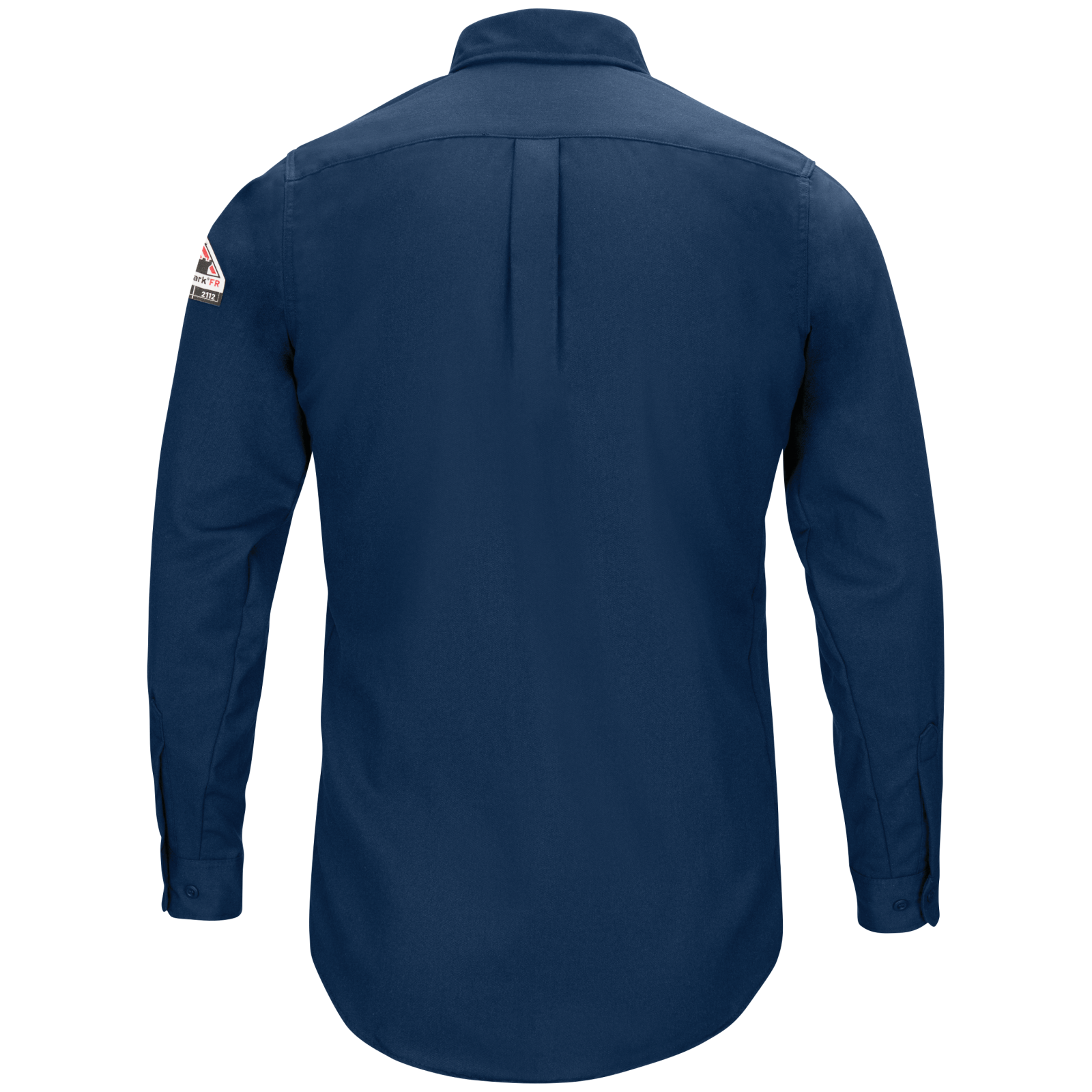 Bulwark Mens IQ Series Comfort Woven Lightweight FR Shirt - Navy - QS50NV-