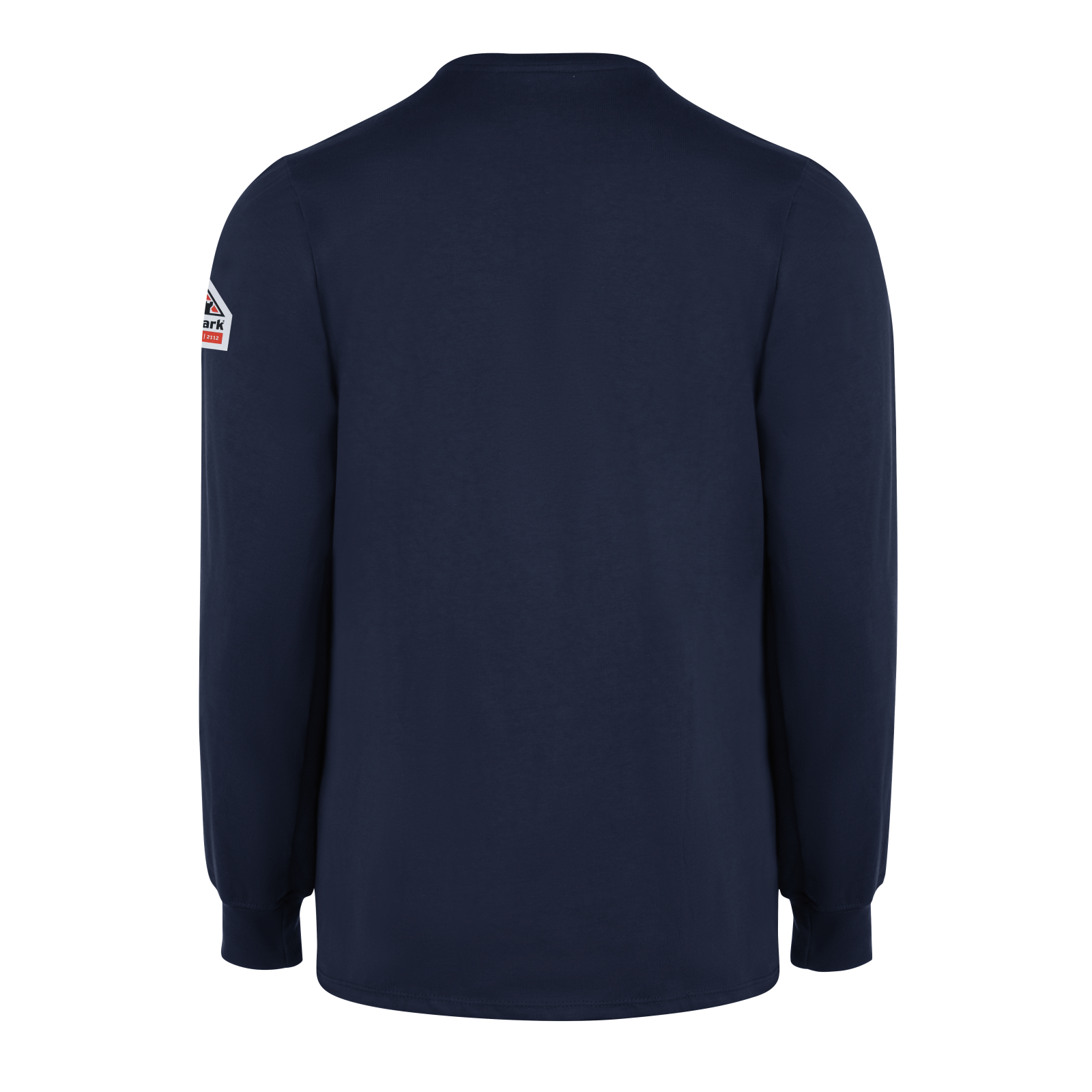 Bulwark Men's Lightweight FR Long Sleeve Henley - Navy - SEL2NV-