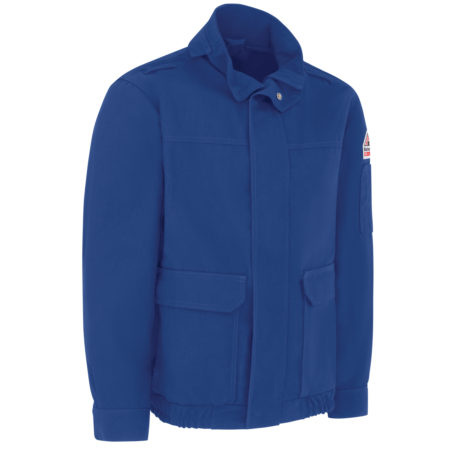 Bulwark Men's Lightweight Nomex FR Lined Bomber Jacket - Royal Blue - Info Only - JNJ6RB-INFO