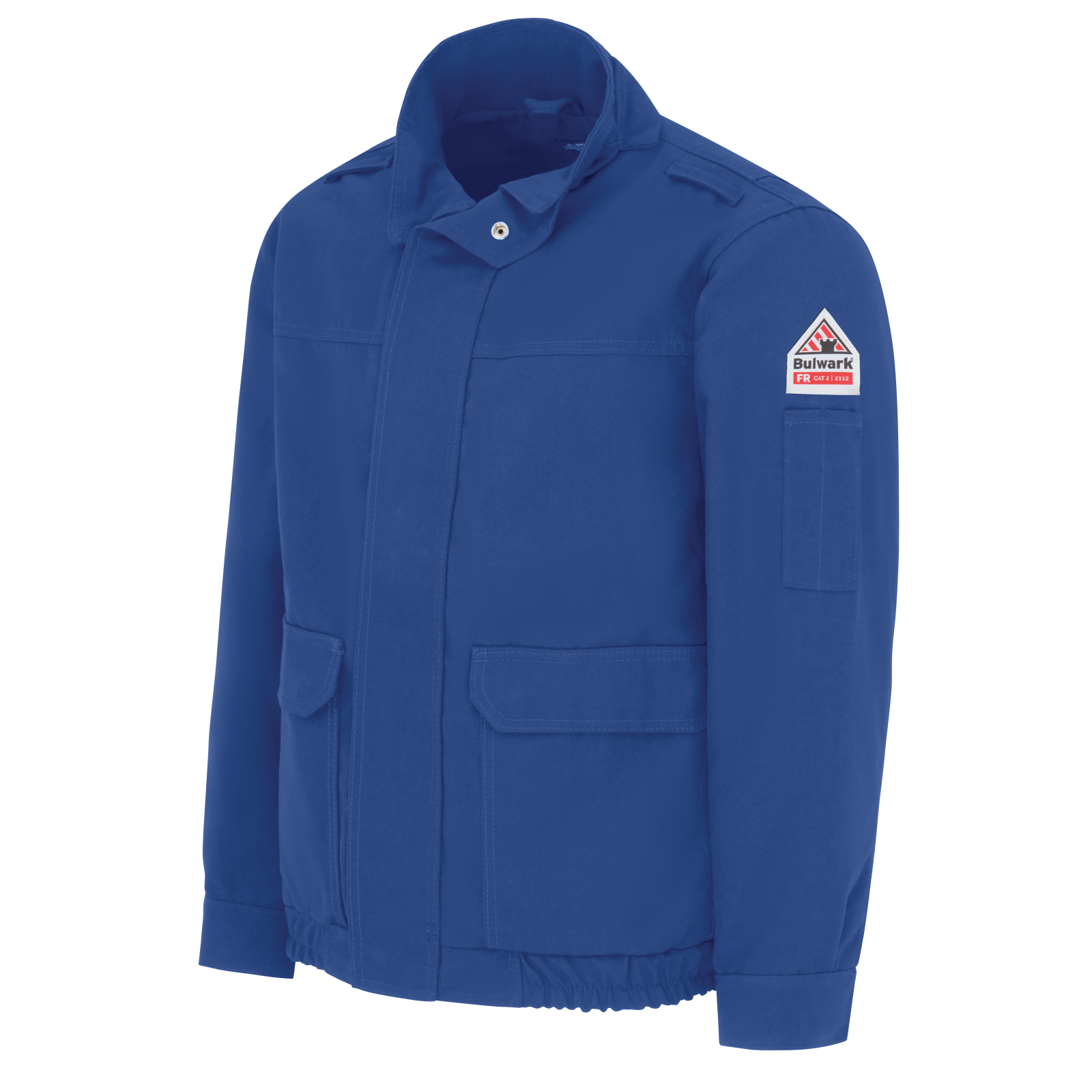Bulwark Men's Lightweight Nomex FR Lined Bomber Jacket - Royal Blue - Info Only - JNJ6RB-INFO
