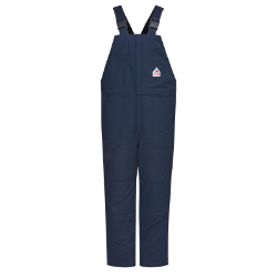 Bulwark Mens Midweight Excel FR Deluxe Insulated Bib Overall - Navy  men,mens,boy,boys,warm,cold,weather,insulated,outerwear,blues,bib,bibs,overall,overalls,dark,blue,navy,midnight