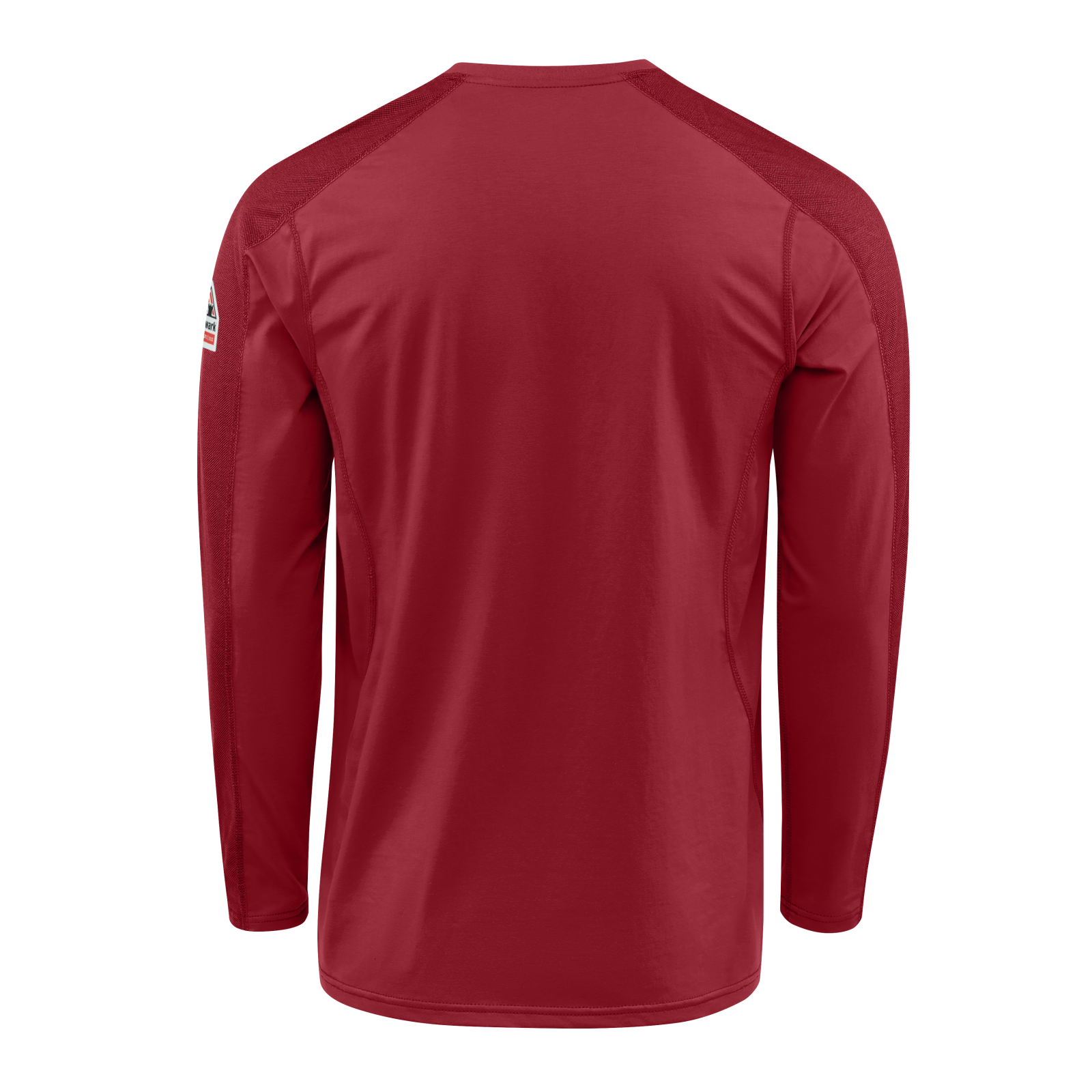 Bulwark Mens Flex Knit Henley - Red - STL2RD-