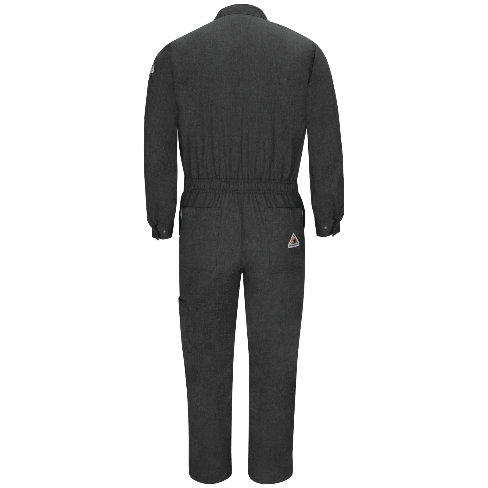 Bulwark Mens iQ Series FR Mobility Coverall - Dark Grey - QC20DG-