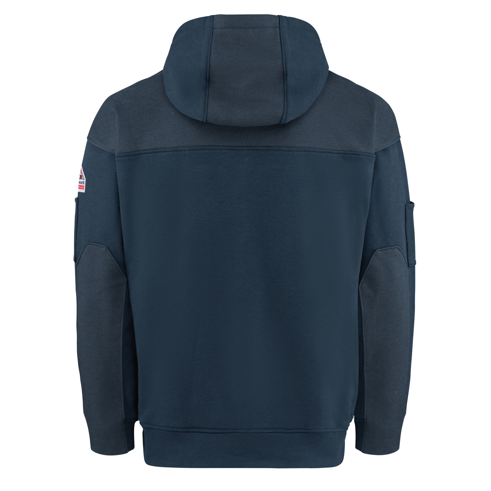 Bulwark Mens FR Fleece Hoodie - Navy - SMM4NV-