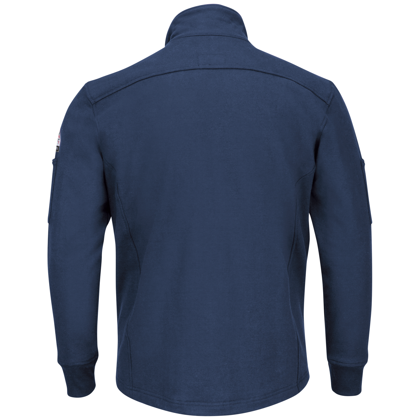 Bulwark Men's Fleece FR Zip-Up Jacket - Navy - SEZ2NV-