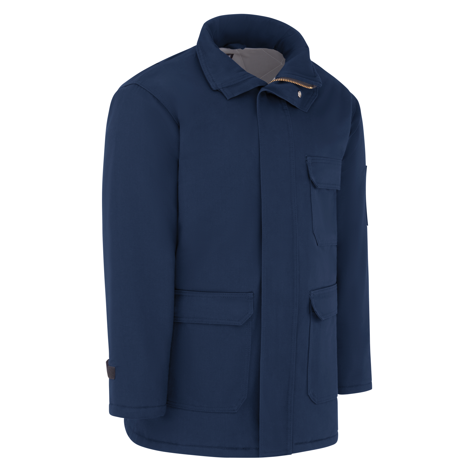 Bulwark Mens Heavyweight Excel FR ComforTouch Insulated Deluxe Parka - Navy - Info Only - JLP8NV-INFO