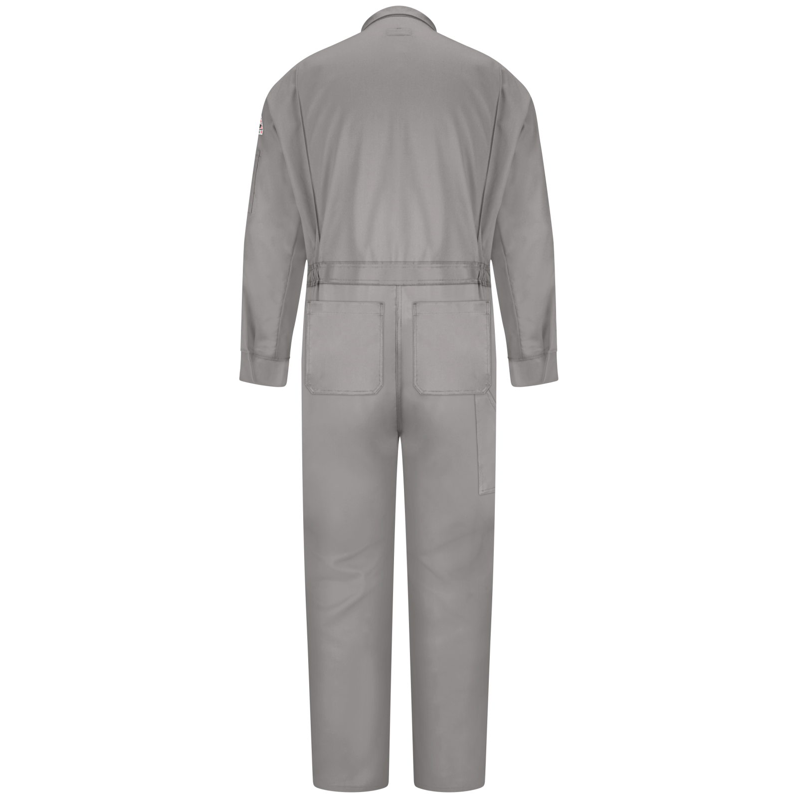 Bulwark Mens Lightweight Excel FR ComforTouch Deluxe Coverall - Grey - CLD4GY-
