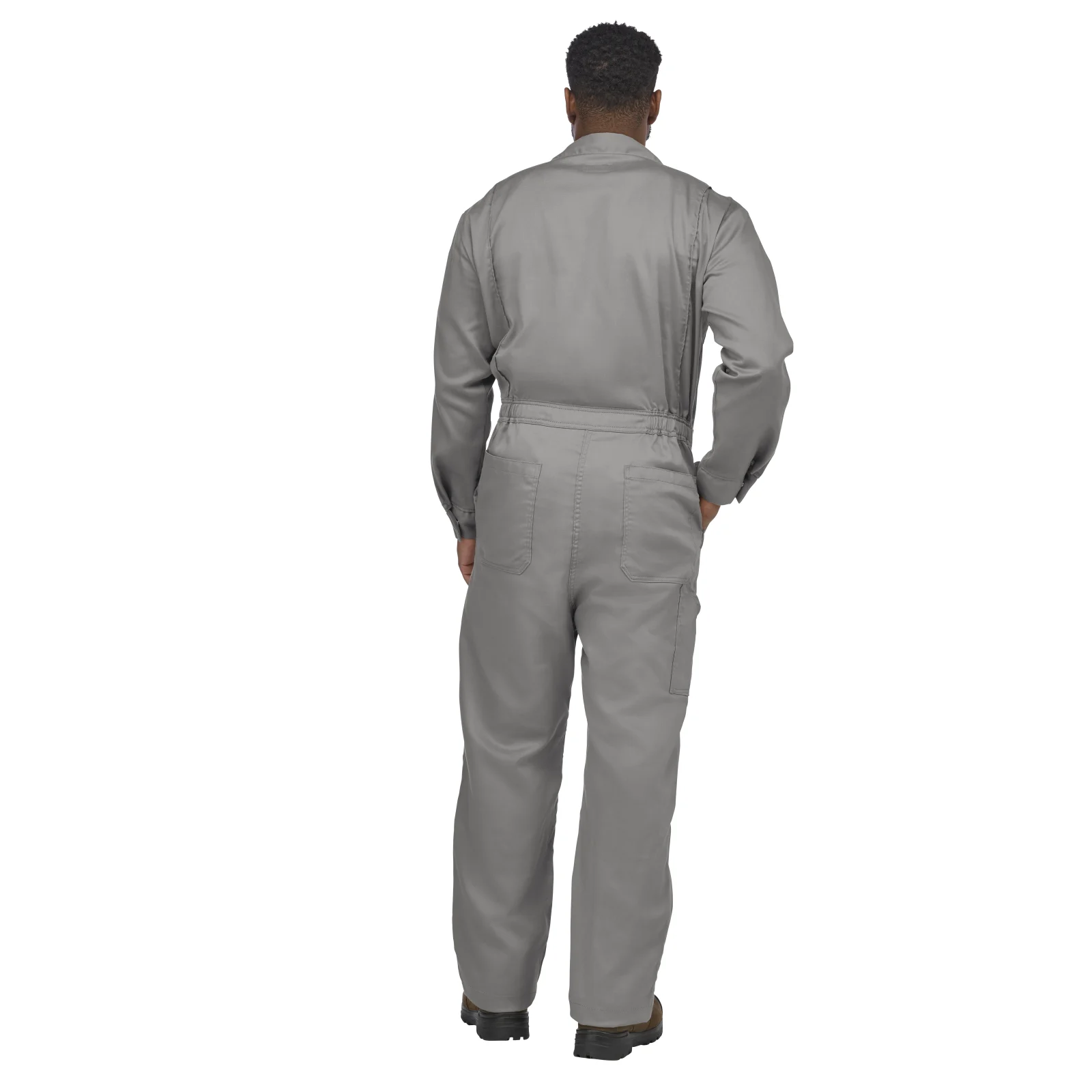 Bulwark Mens Lightweight Excel FR ComforTouch Deluxe Coverall - Grey - CLD4GY-