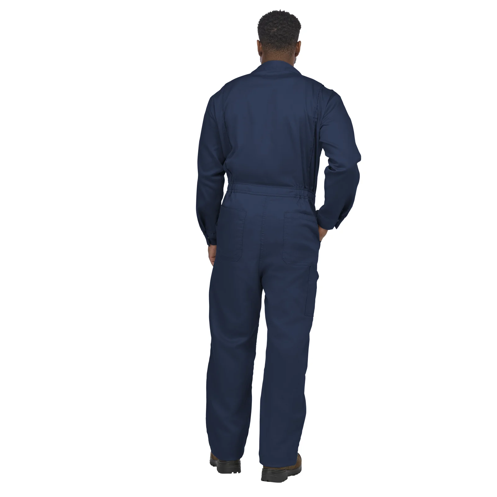 Bulwark Mens Lightweight Excel FR ComforTouch Deluxe Coverall - Navy - CLD4NV-