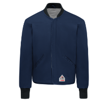 Bulwark Mens Lightweight FR Sleeved Jacket Liner - Navy fr,flame,fire,resistant,retardant,outerwear,winterwear,jacket,liner,coat,cold,weather,warm,work,dark,blue,navy,midnight,indigo,JLB6,JLJ6,JMJ6,JNJ6