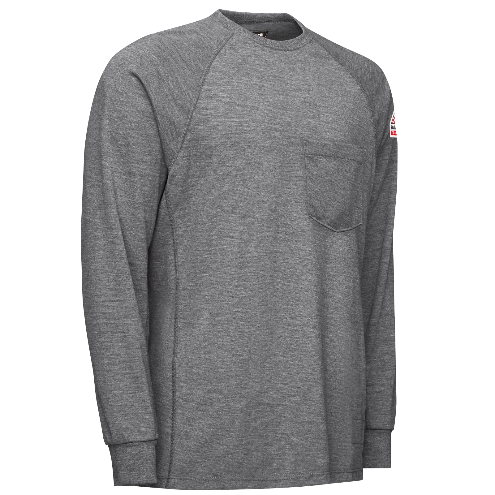 Bulwark Mens Long Sleeve Performance Cooltouch 2 T-Shirt - Grey - SMT2GY-
