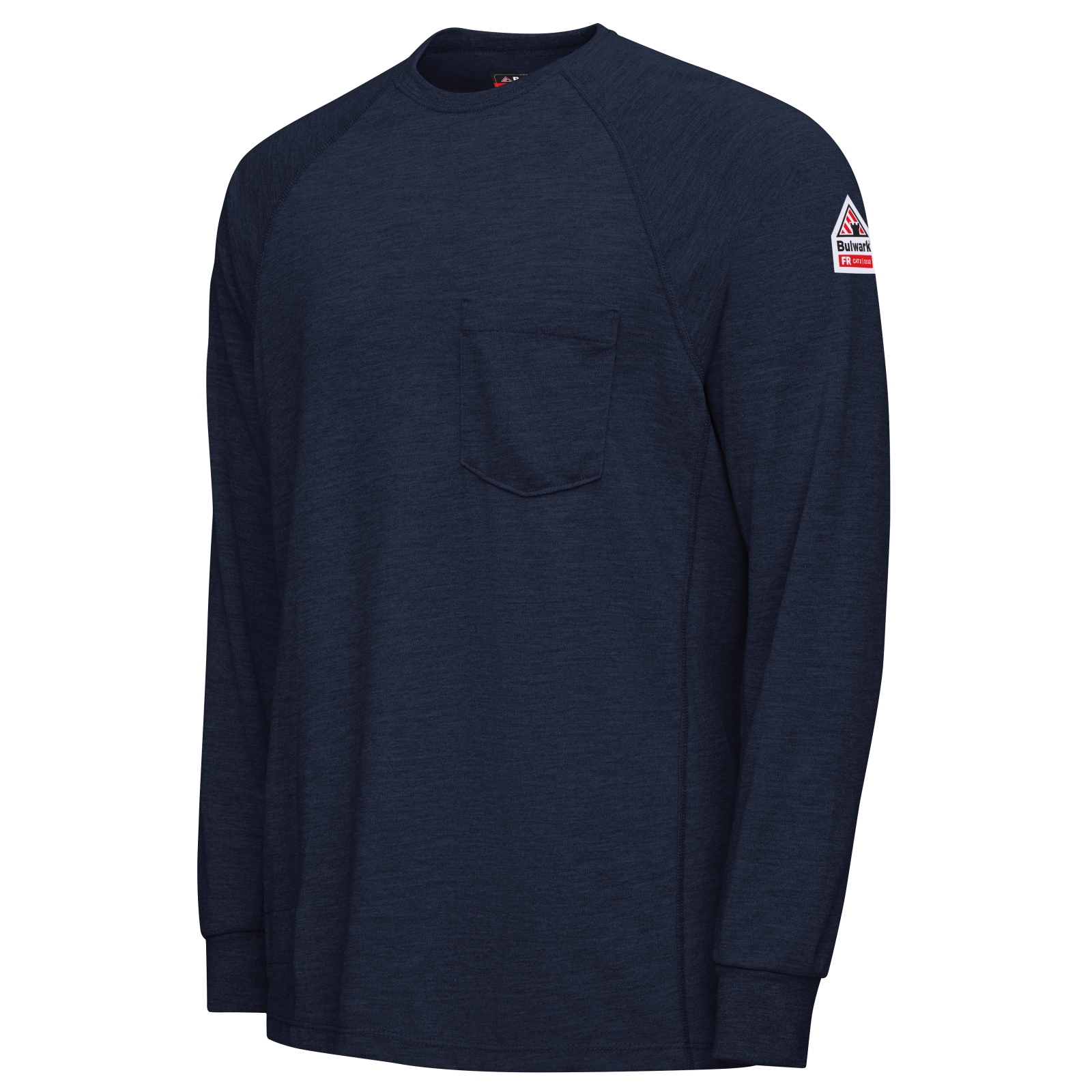 Bulwark Mens Long Sleeve Performance Cooltouch 2 T-Shirt - Navy - SMT2NV-