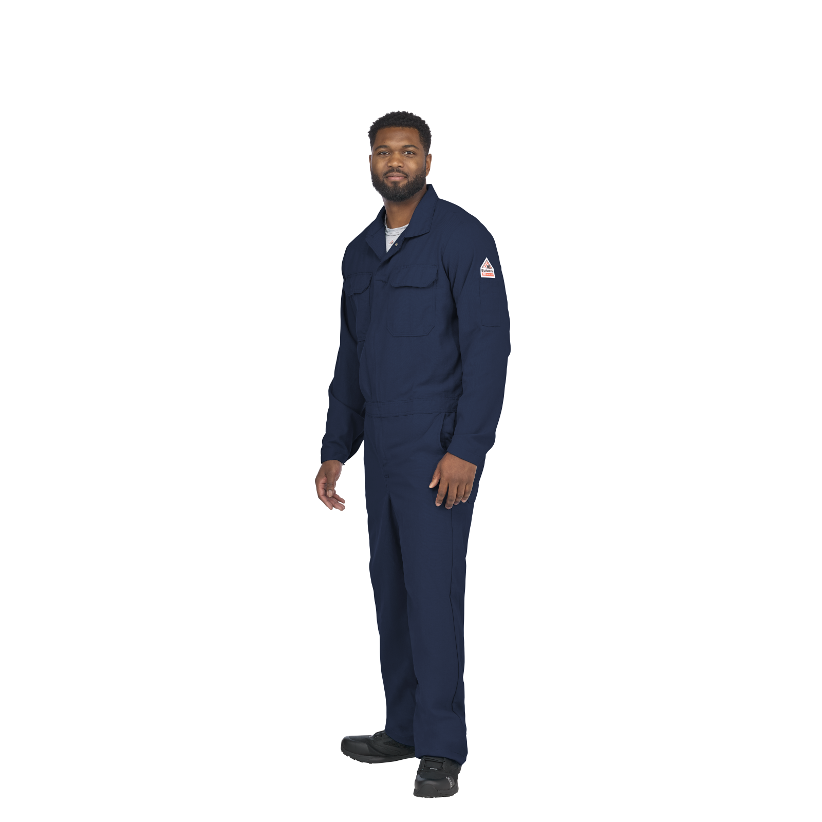 Bulwark Mens Midweight Nomex FR Premium Coverall - Navy - CNB6NV-